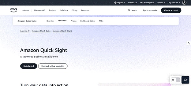 Amazon quick sight